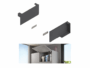Set Placchette di Copertura per Meccanismo Aventos HK TOP pz.2 Grigio Scuro | Blum
